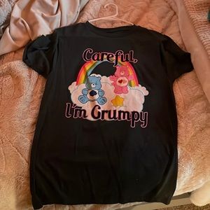 size small in men’s care bear shirt